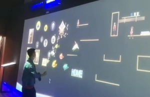 北京Infocomm展高清高亮投影触控系统