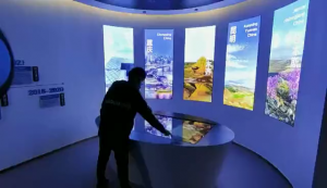北京知一航宇科技展厅多媒体互动展示系统