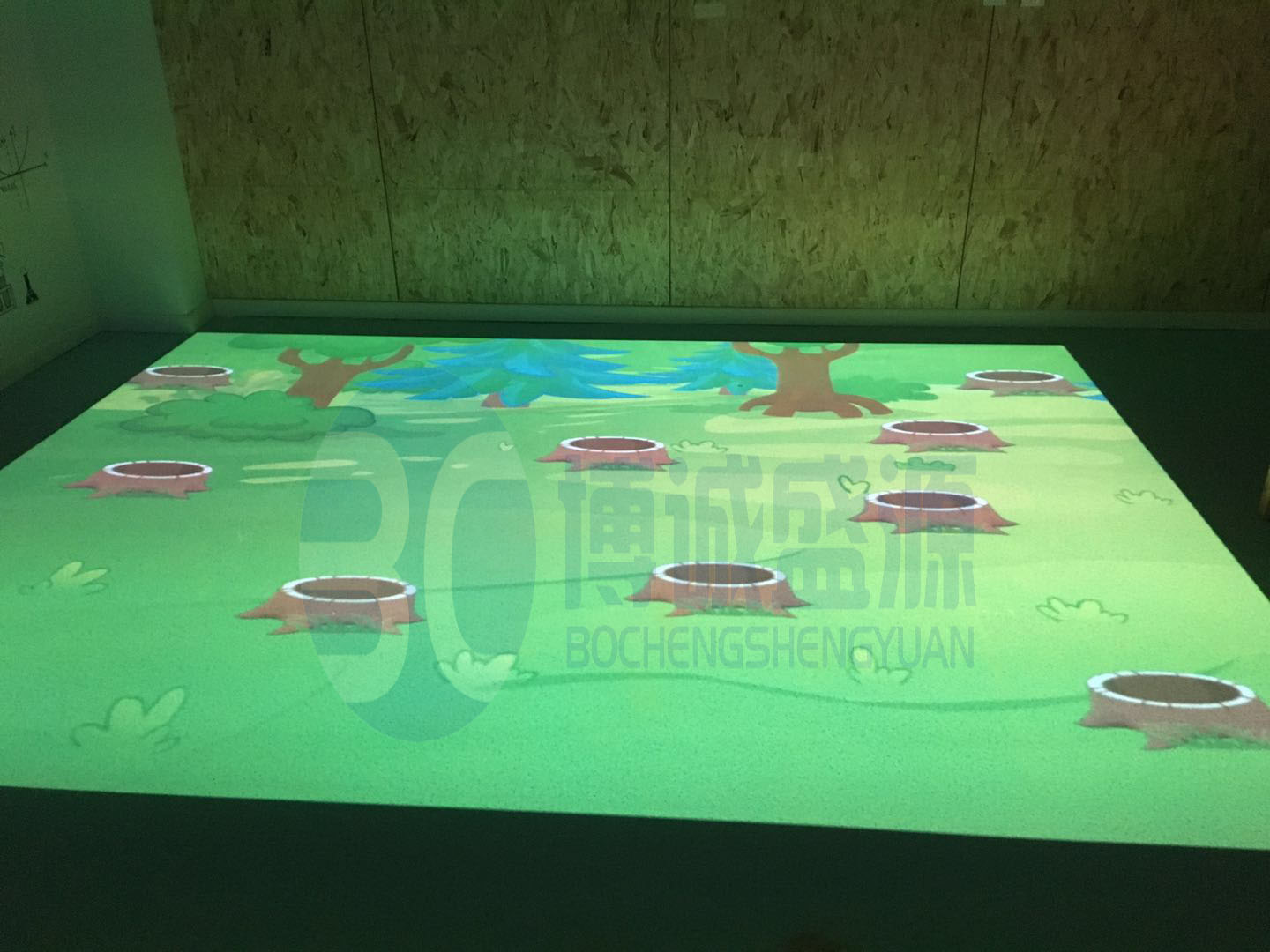 地面互动投影案例