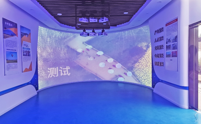 弧幕投影